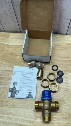 Hg110-d Cash Acme 24511 Thermostatic Mixing Valve 3/4 Inch Mnpt Ends 230 Psi Tmv