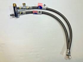 4491902 Cash Acme Hg-135 Thermostatic 3/8 Mixing Valve With Compression Tee