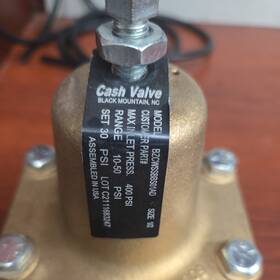 Bzcwssbbs01ad Cash Valve 1/2ftft Pressure Regulating 10-50 Psi