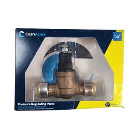 Pvxpr-050-00r Cashacme 3/4 Inch Pressure Regulating Valve With Sharkbite Connections