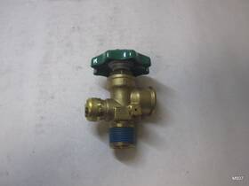 375-480 Cavagna Omeca Tighten Safety Valve Brass Control Turn Stop 432 Cfm
