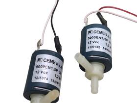 5000en1 Ceme 2 X Keurig 12v Pneumatic Solenoid Plastic Valve - 4 Psi 1/8 Npt