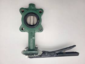Bbk013 Centerline Manual Butterfly Valve Body Di Disk 316 Sst Seat Epdm Ser 200