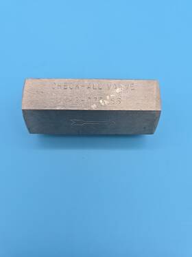 Un-3-075-ss Check All Check-all Stainless Steel Inline Valve 3/4 Inch