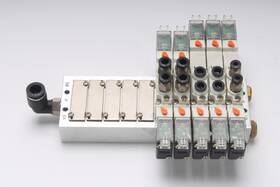 Sm5300-c6 Chelic 5x Solenoid Valves With Manifold