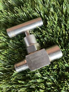 Msh4m4f Chem Oil Chemoil Mini Needle Valve 1/4 Inch M X F 6 000 Psi 316ss