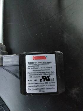 Dv1050-p Chunhui Solenoid Valve Assembly - 24vdc Fuel Media