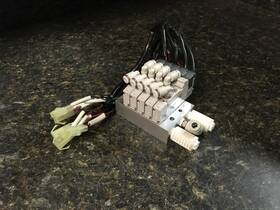 4ca110r-m5-3 Ckd Solenoid Valve Manifold Kb