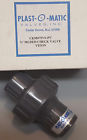 Ckm075v-pv Ckm075vs Pv Plast Matic Pvc Molded Check Valves New