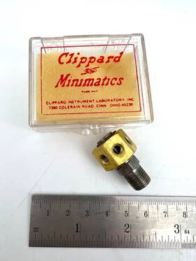 Mrm-6 Clippard Minimatics Brass Swivel Manifold Usa