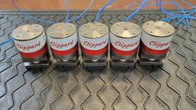 Npv4-1c-07-24 Clippard Npv Series Pinch Valve Each 24vdc Used And Working