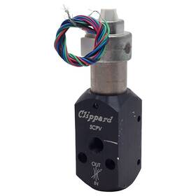 Clippard Scpv-1-3 Needle Valve 1/8in Npt Vac-100psi 0-280l/min 7-35vdc