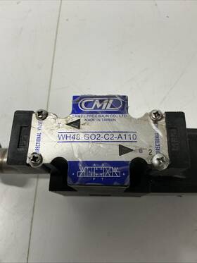Wh43-g02-c4-a110 Cmd Wh43-go2-c2-a110 Cml Ac110 Hydraulic Solenoid Valve Missing Cover V-823