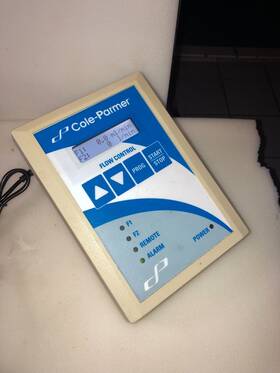 32516-26 Cole Parmer Digital Dual Flow Input Batch Controller With Power Supply