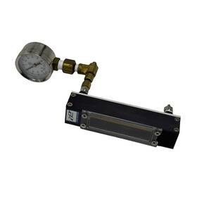 Cp-3800 Cole Parmer N032-15 Variabel Flow Meter With Pressure Gauge For Varian