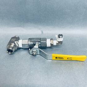 Company Approved Pn64w Ball Valve 3/8 Inch Dn10 600 Wog Lot Of 4 Valves