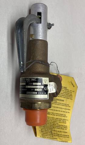 19-301-35 Conbraco Pressure Relief Valve 3/4 Inch 150psi 928 Lbs/hr
