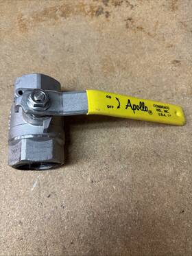 76-107-01 Conbraco Apollo 1 Cf8m 1500 Wog 1/2 Inch Ball Valve With Threaded Ends