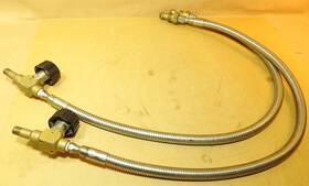 5290055 Concoa Controls Corp High Pressure Valve And Flexible Hose Assembly With Cga 580 - Used