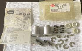 V130-bc-33 Cross Manufacturing Muncie Back Cap Air Control V130 Valve Parts Lot