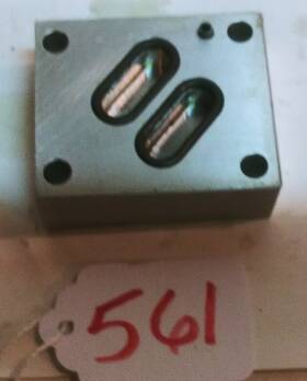 Ad03cp0 Daman Ad03c0p Parallel Hydraulic Flow Cross Over Plate 0496 561