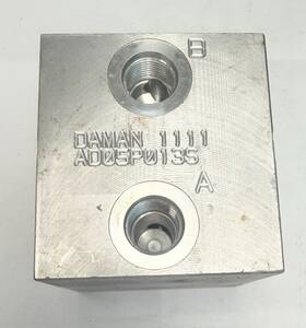 Ad05p013s Daman 1 Station Manifold Aluminum Ad05p013s Daman 1 Station Manifold Aluminum