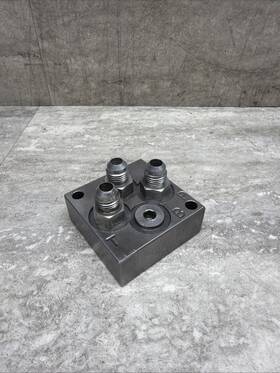 Dd03spb6s Daman 0594 Hydraulic Manifold Block With Fittings