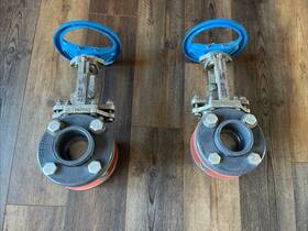 60c-cf8 Davis 2-1/2 Inch Model 60c Knife Gate Valve 304ss 2.5 Cf8 Seat 2 Available