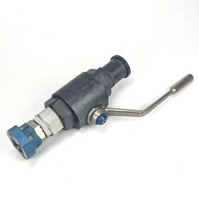 Bvah-1500s-1111 Delaware Manufacturing Bvah1500s-1111 Dmic 1-1/2 Inch Port Round Body Ball Valve Sae Orb - Steel 6000psi