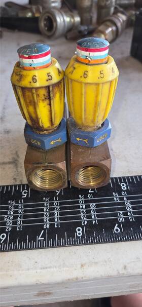Efl30b Deltrol 2 3/4 Inch Flow Control Valves With Setting