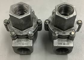 Ev35a2 Deltrol Lot Of 2 Aluminum 3/4npt Quick Exhaust Valves B304