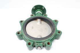 J022125-511203a Demco Iron Wafer Butterfly Valve 8in 150