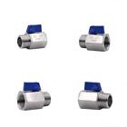 Dernord182 Dernord Stainless Steel Mini Ball Valve Npt Thread 717643521631