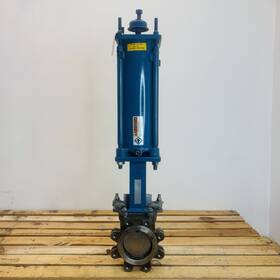 2045200 Dezurik 4 Inch Stainless Steel Pneumatic Operated Knife Gate Valve 4cf8
