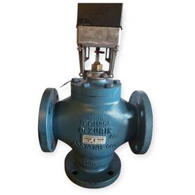 30673731-001 Dezurik 3-way Mixing 3 Inch Valve 126b Ab With Honeywell Actuator