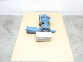 9042997 Dezurik Pneumatic Steel Flanged Plug Valve 4in 150