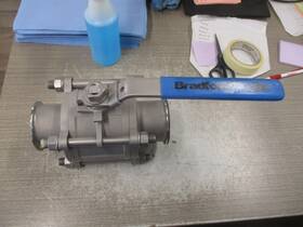Bv2gg-300cc-a Dixon Bradford Stainless Steel Ball Valve Size 3 Inch 1000 Wog
