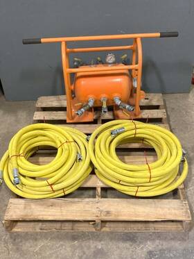 1217ar-4fr Dixon Samuel 7 Gallon Air Receiver Manifold Spider And 6 25ft Hose