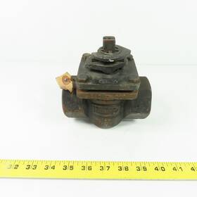 G4-432 Durco 1-1/2 Inch -300 G4 3-way Plug Valve