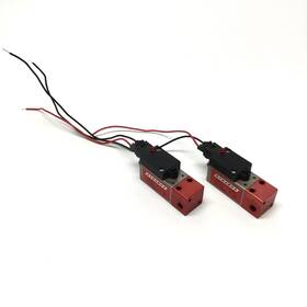 D123202 Dynamco Lot Of 2 Solenoid Air Valves 3-way 24vdc 2.5w 10-32 Ports
