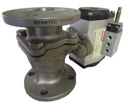 15f316rt Dynatec 1 1/2-150 Cf8m Ball Valve-unitorq Model 52 Quaterturn Actuator
