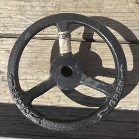 7d-11-831 Dynatorque Hwcr6 7d11831 6 Inch Hand Wheel Actuator 0.625 Bore 0.281 2.38 Hub