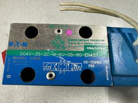 Dg4v-3s-2c-m-ku-g5-60 Eaton Dg4v-3s-2c-m-u-h5-60 Vickers 12vdc Solenoid Valve