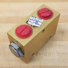 Fdc1-20-20t-33 Eaton Vickers Pressure Control Valve Block - Used