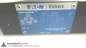 Dgmdc-5-y-pk-30 Eaton Vickers Systemstak Direct Check Valve #278504