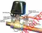 Ebv105 Econet Controls Installs Over Levered Ball Valve Automatic Water Shutoff 628451752011