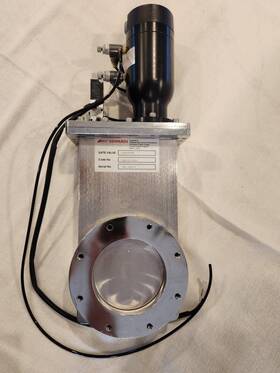 B65351000 Edwards High Vacuum Stainless Steel Gate Valve Gvi100p Iso100f Flange