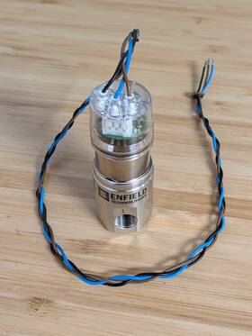 Pfv-w12e05-p200e-0100 Enfield Proportional Solenoid Valve - 12v Coil 5vdc Linear Driver 1/8 Npt