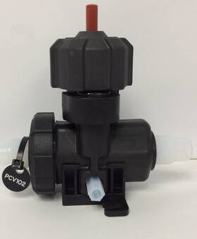 8pm-16f Entegris Fluoroware Valve With 3/4 Inch Flaretek Fittings