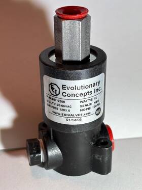 657-2205 Evolutionary Concepts 120-60 Vac 12w Control Valve